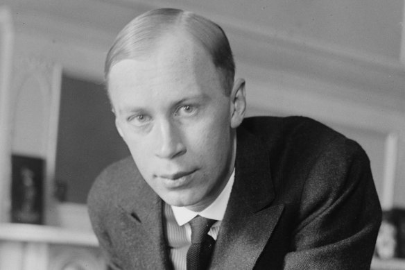 The Russian composer Sergei Prokofiev, circa 1918.