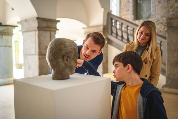 Don’t expect to learn anything new at the museum with kids in tow.
