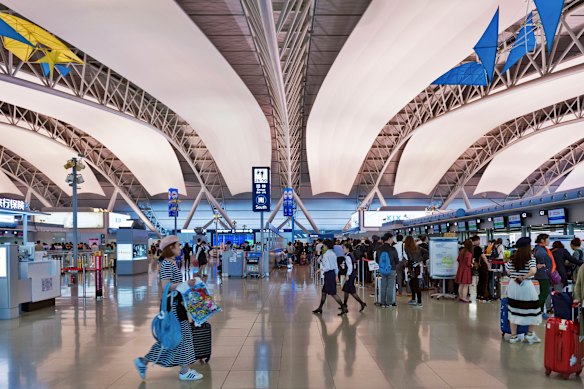 The airport ticks all the boxes for Japanese convenience and efficiency.