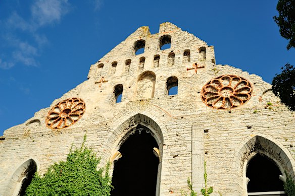 Visby has a dozen churches including Gothic church ruins.