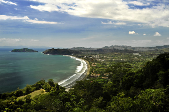 The retreat is near the town of Jaco.
