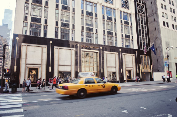 The Bergdorf Goodman store In New York City, where E. Jean Carroll allages Donald Trump raped her.