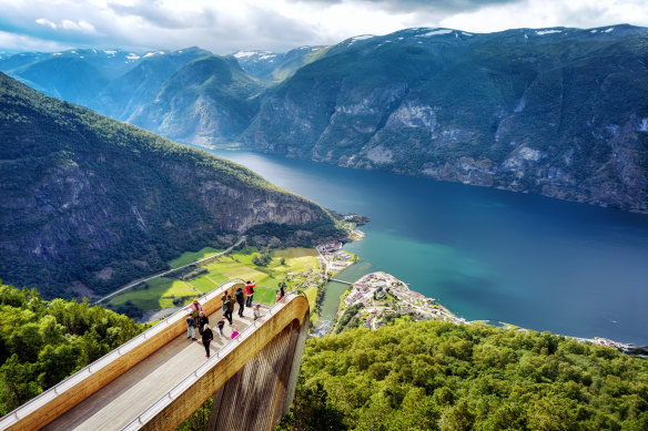 The Stegastein Viewpoint.