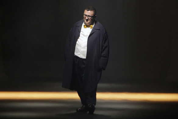 Israeli fashion designer Alber Elbaz in 2015.