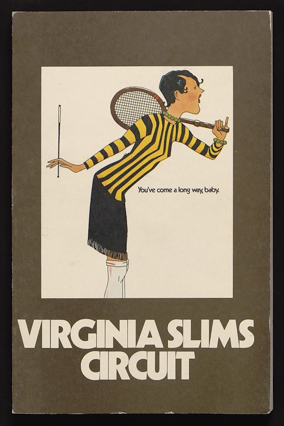 Virginia Slims Circuit media guide from 1976.