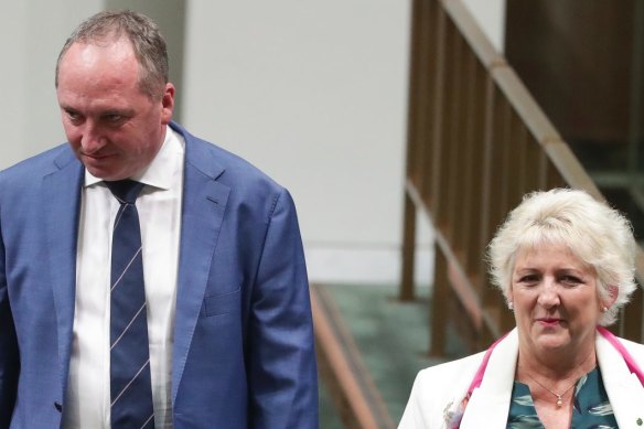 Nationals MPs Barnaby Joyce and Michelle Landry - both prominent coal industry advocates - hold seats found to be among those worst affected by future temperature rises.