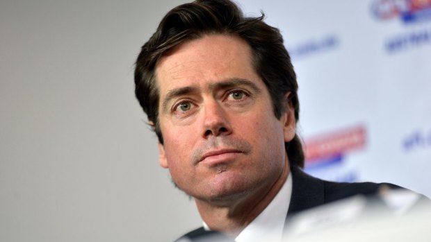 AFL CEO Gillon McLachlan McLachlan told coaches there were opportunities for AFLX to be taken overseas,