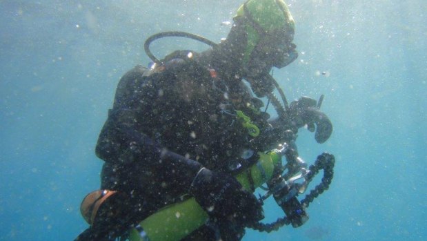 Andrew Thwaites was found dead after failing to resurface on a diving trip off Moreton Island.