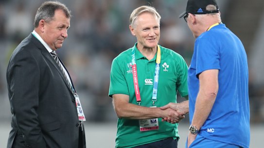 Joe Schmidt and Mike Cron.