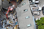 Fire and Rescue NSW confirmed part of the buulding collapsed in Sydney.