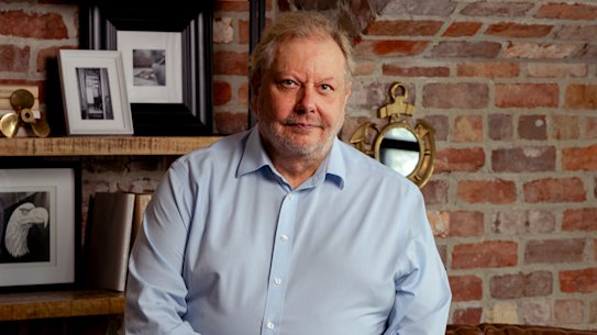 WiseTech CEO Richard White in the company’s Alexandria HQ.