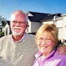 Retiree Steve Doudle and his wife, Denise Colquhoun, at their retirement village in Wollert on Monday.  