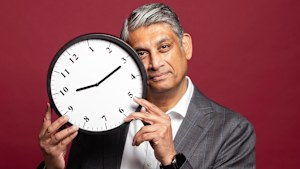Arnie Selvarajah says the hardest thing about leadership is being patient.