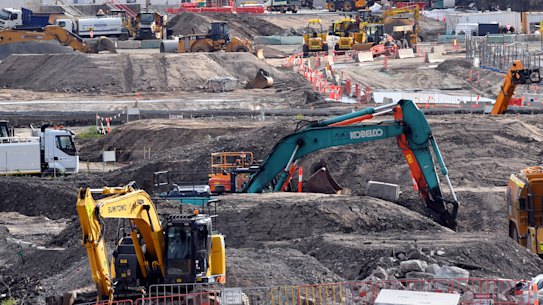 Major infrastructure projects, such as Sydney's Westconnex project, will feature in the federal government's plan to recover from the recession. Taxpayers back more borrowing to fund such projects.