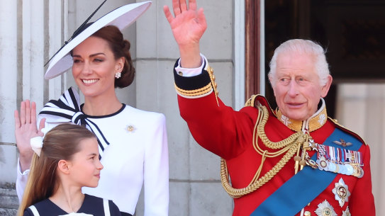 Charles, Catherine and Charlotte.