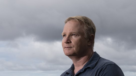 Simon Strum had covid back in June 2021, he is now suffering from long covid. Dover Heights, January 13, 