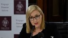 Investment NSW boss Amy Brown gives evidence on Monday.