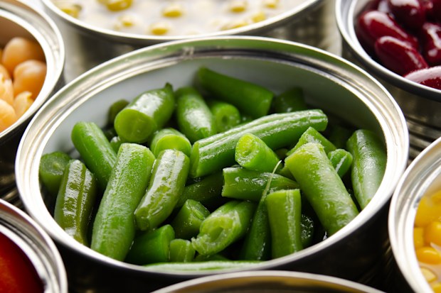 Canned green beans
