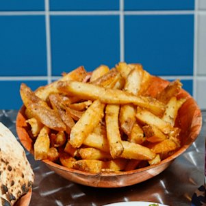 Olympic Meats’ fabulous chips.