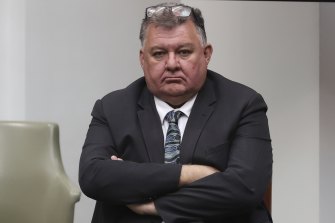 Liberal MP Craig Kelly during Question Time.
