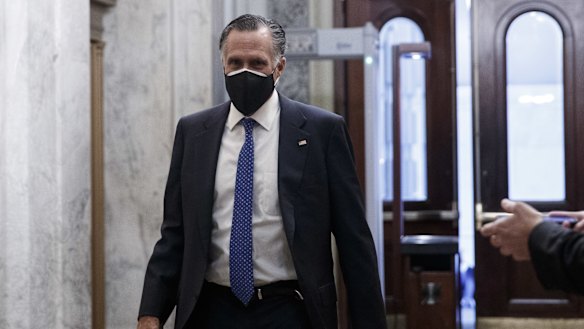 Senator Mitt Romney of Utah was the only Republican Senator to vote to impeach Donald Trump the first time. 