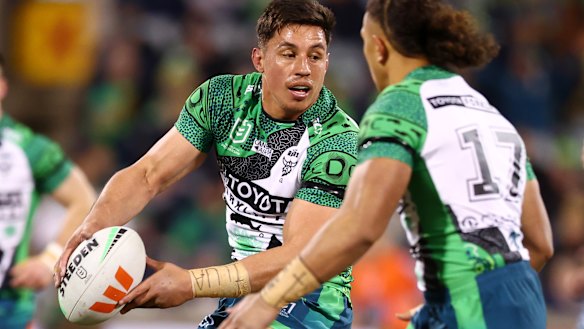 Raiders prop Joseph Tapine.