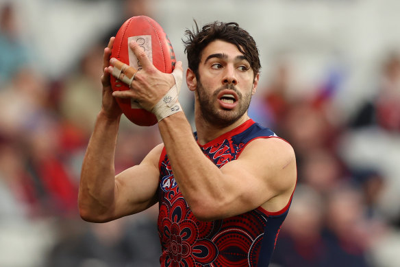 Christian Petracca had a great game against the Swans after signing a new contract.