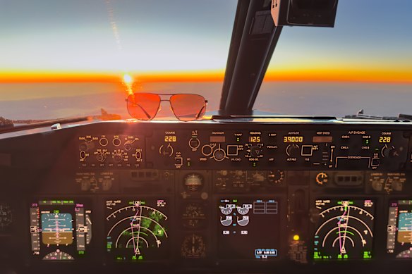 The nature of the hours worked in aviation allows amazing views of both sunrises and sunsets, sometimes within the same shift.