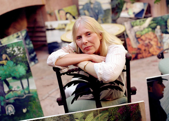 Ann Powers says Joni Mitchell was already a talented musician when she contracted polio as a child.