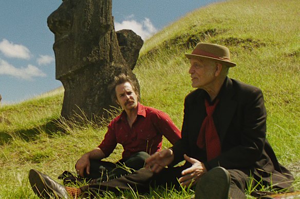 Sam Rockwell and John Malkovich among “the heads” in Wild Horse Nine.