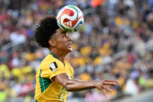 Australia’s Lucas Herrington played beyond his age at the World Cup.