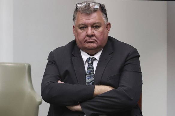 Liberal MP Craig Kelly during Question Time.