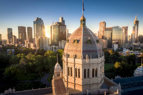 Royal Exhibition Building Dome: this lost aspect has been revived thanks to a tour.