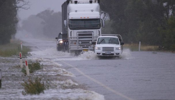 Motorists have been criticised for taking needless risks in driving through rising floodwaters.