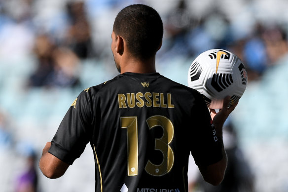 A League 2020 21 Western Sydney Wanderers defender Tate Russell s