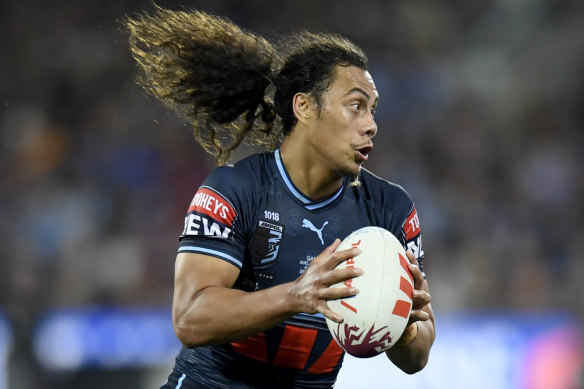 Luai’s ample hair has attracted plenty of attention this season.