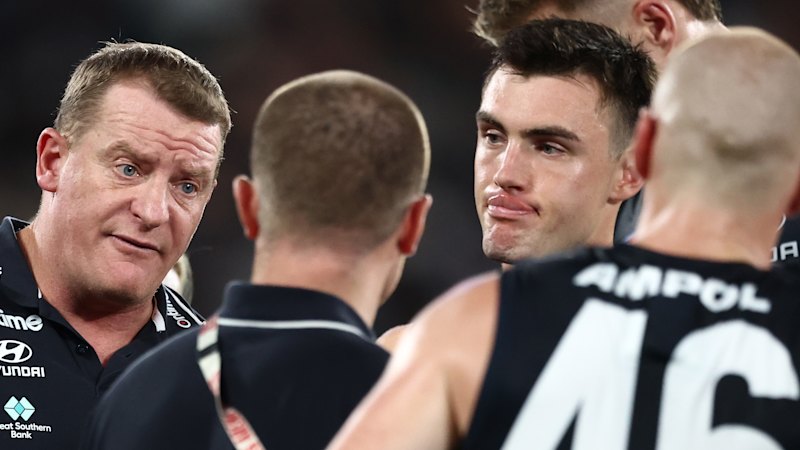 Voss bemoans lack of intent as Blues slump; Tigers break their duck; Cats make it 15 straight against Kangas