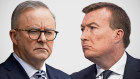 Prime Minister Anthony Albanese and BCA chief Bran Black.