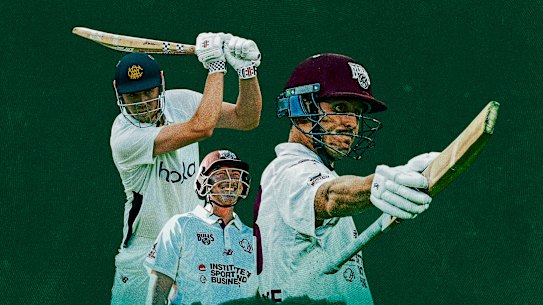 Green, Renshaw and Labuschagne.