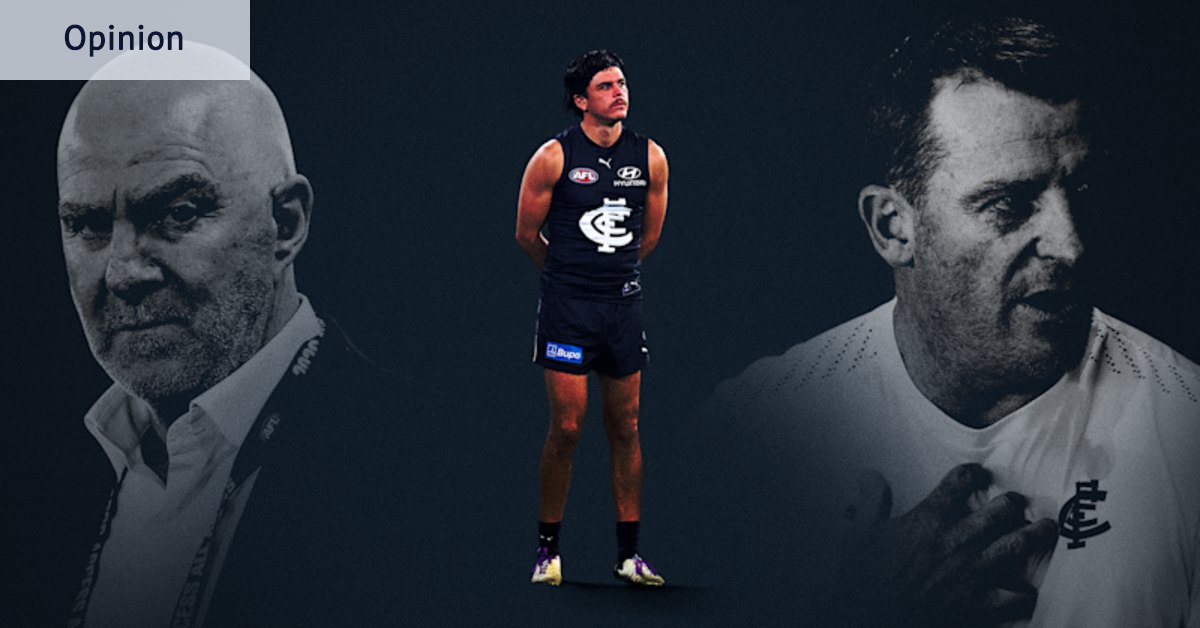 The brutal truth is the Carlton Blues are a club in disarray
