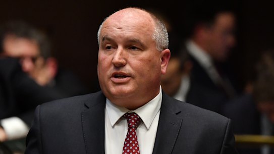 David Elliott says the practice of strip searching in NSW is "well used"