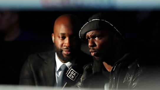 Dillian Whyte in October.