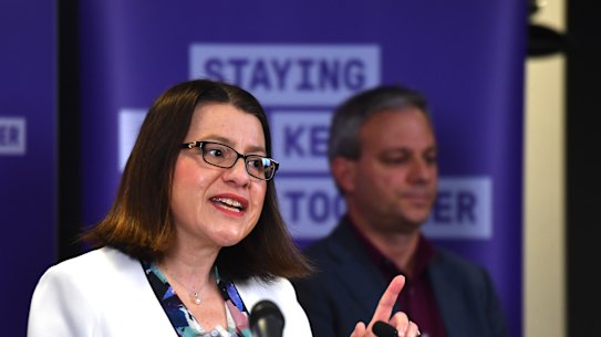 ealth Minister Jenny Mikakos and Chief Health Officer Brett Sutton  provide update on COVID-19 Coronavirus Pandemic on Wednesday