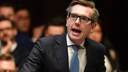 The Treasurer, Dominic Perrottet, says growth in NSW will remain "above trend" despite Sydney's house price slump