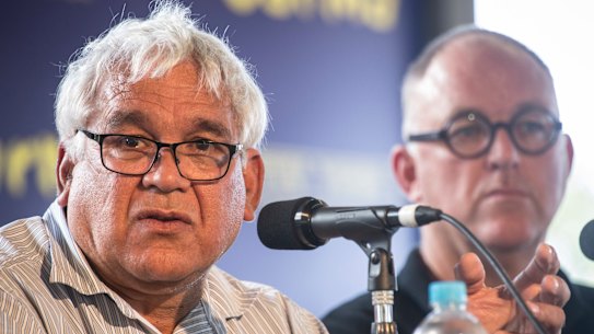 Indigenous leader Mick Gooda says he is terrified the Voice to parliament referendum will fail.