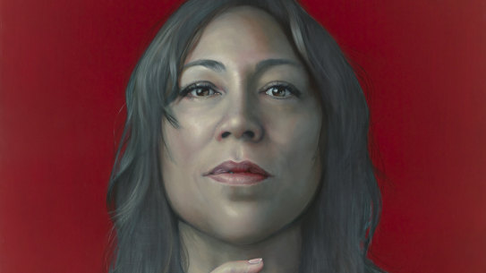 Kathrin Longhurst’s portrait of Kate Ceberano has taken out the 2021 Packing Room Prize. 