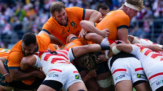 Did the Wallabies forwards do enough?