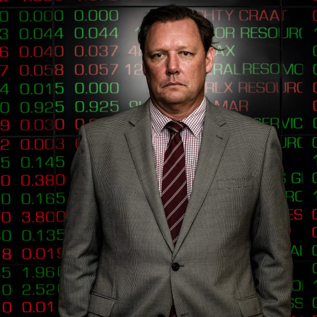 Former financial adviser Kris Ridgway. The background in this image has been altered. 