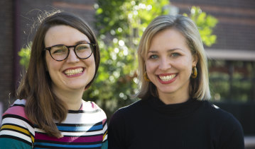 Emma Shortis and Chloe Ward are the hosts of Barely Gettin' By.