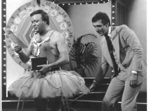 Bert Newton and Don Lane on the Don Lane show.